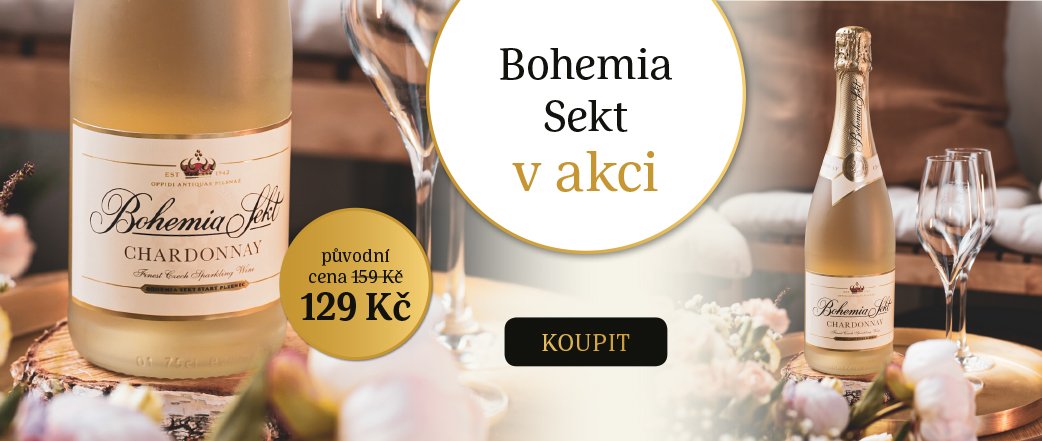 Bohemia Sekt Chardonnay v akci!